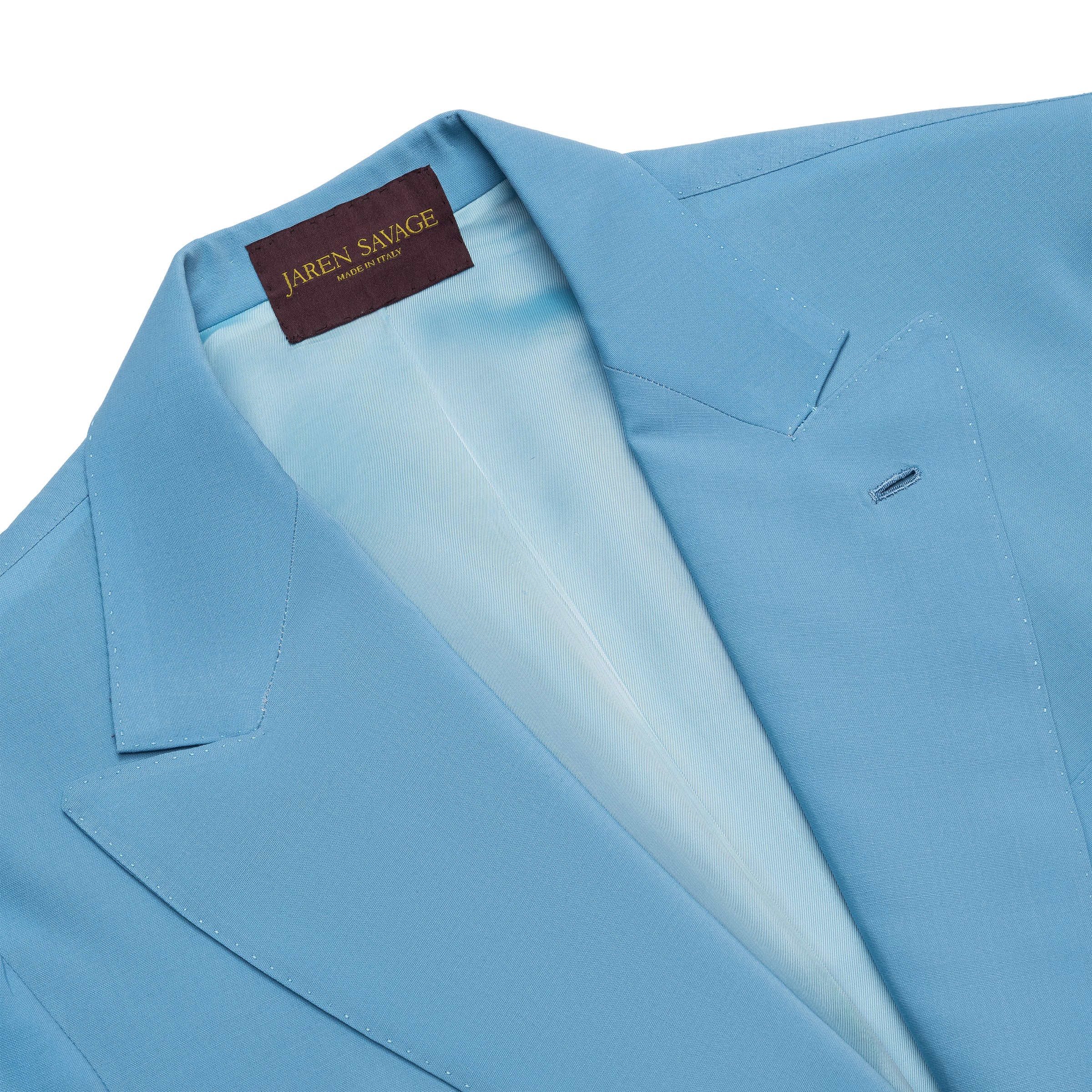 Sky Blue Fine Wool 3-Piece Suit