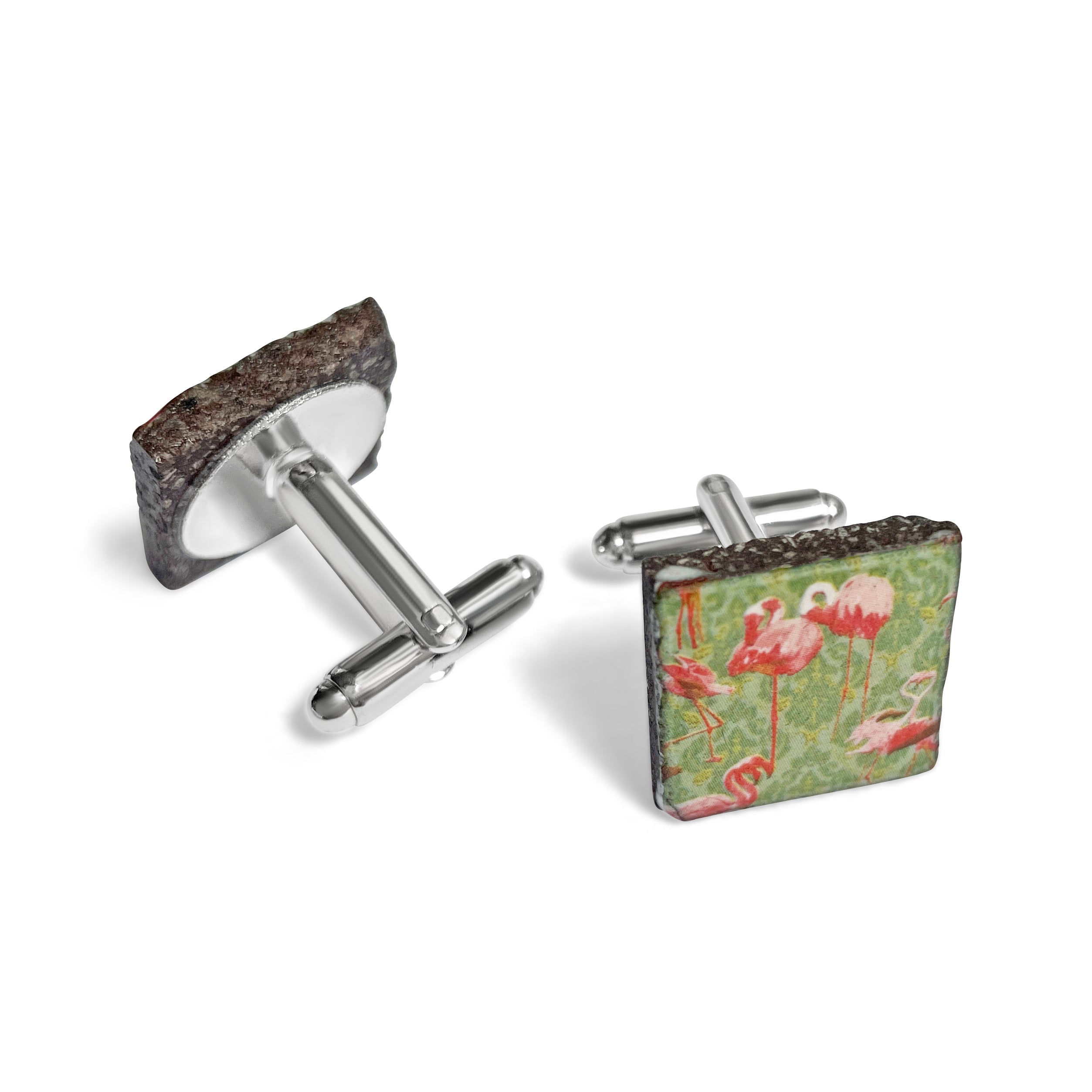 Flamingo Sicilian Lava Cufflinks